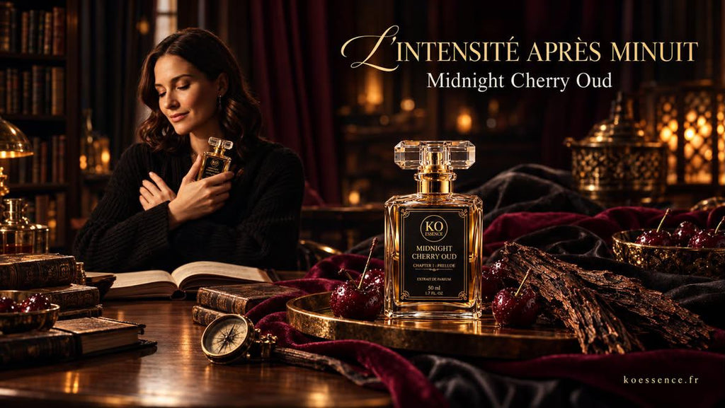 Midnight Cherry Oud – Extrait de Parfum Intense | KO ESSENCE