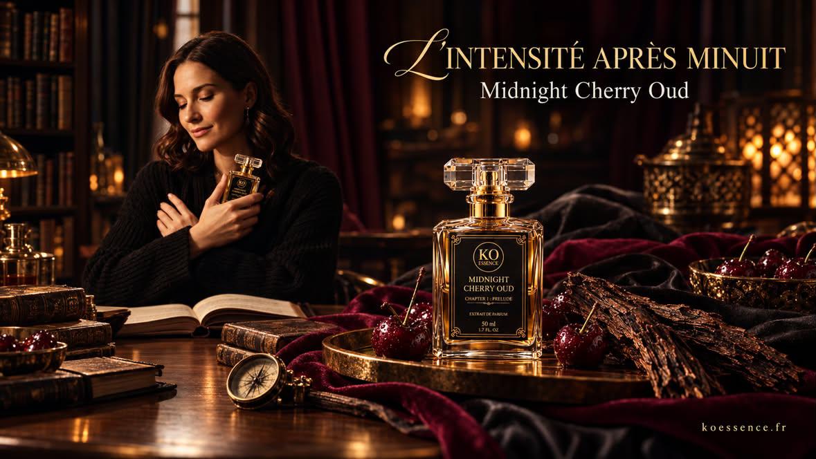Midnight Cherry Oud – Extrait de Parfum Intense | KO ESSENCE